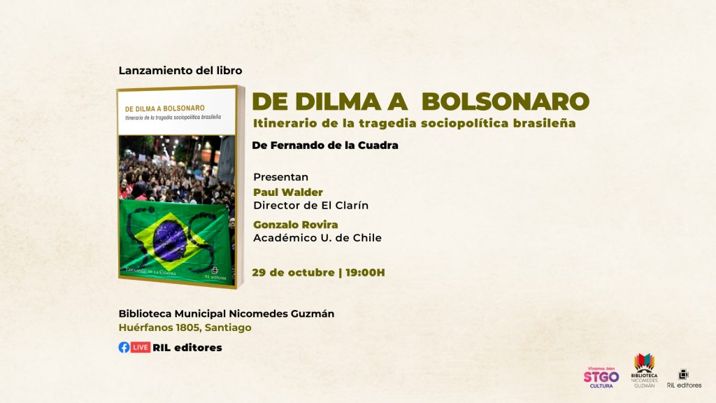 Lanzamiento del libro «De Dilma a Bolsonaro», de Fernando de la Cuadra 1