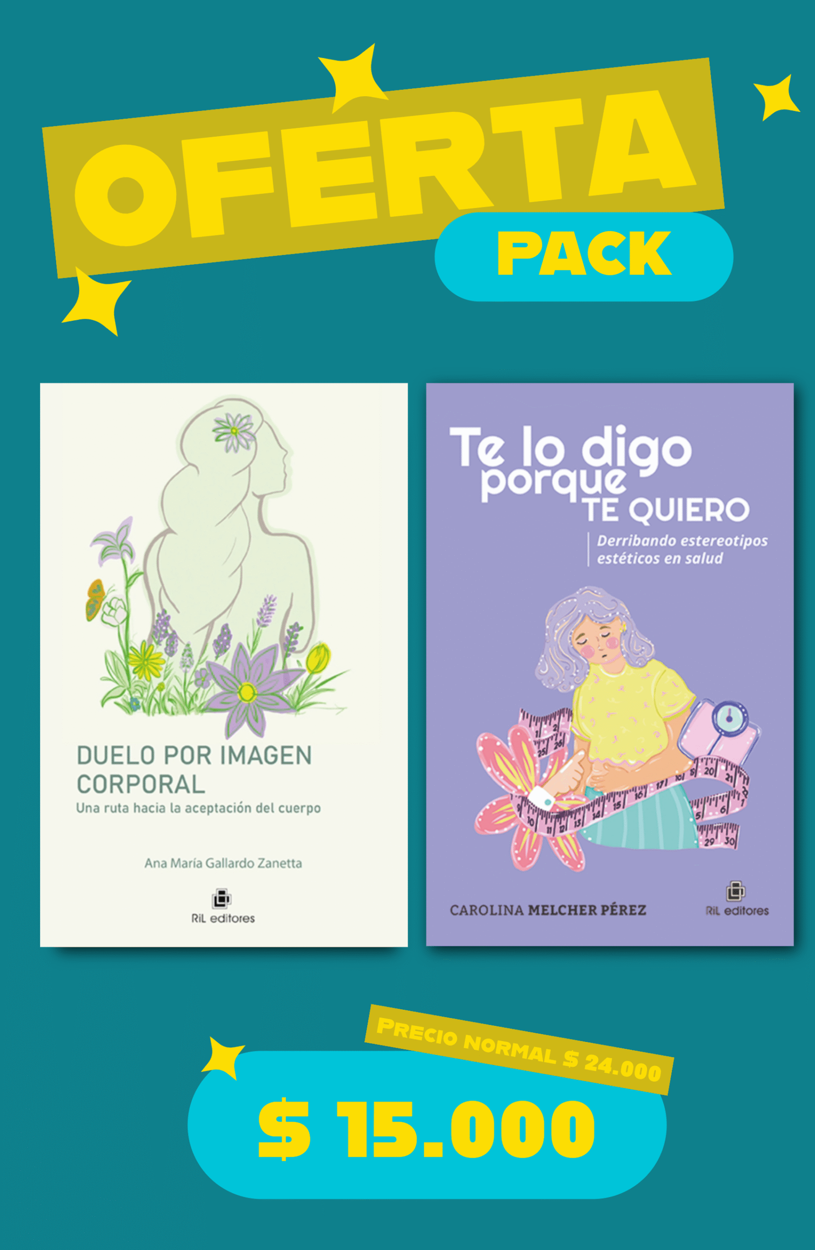 Pack de libros: Feminismo, cuerpo y salud